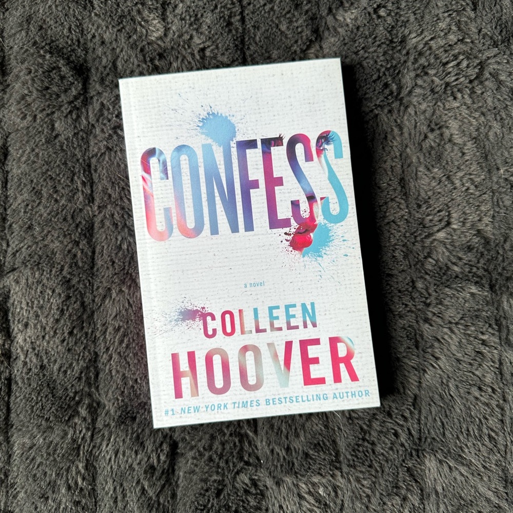- Confess (White/Pink/Blue) Paperback Novel